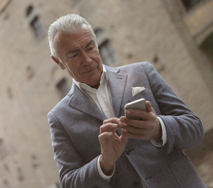 Focused student working on a laptop