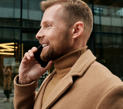 Focused student working on a laptop
